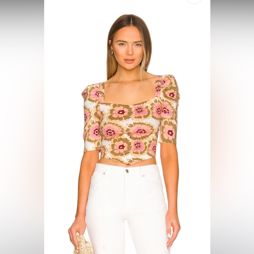 🌻🚨🆕FINAL SALE PRICE🚨FREE PEOPLE GIVE ME MORE TOP-IVORY COMBO - Picture 10 of 16